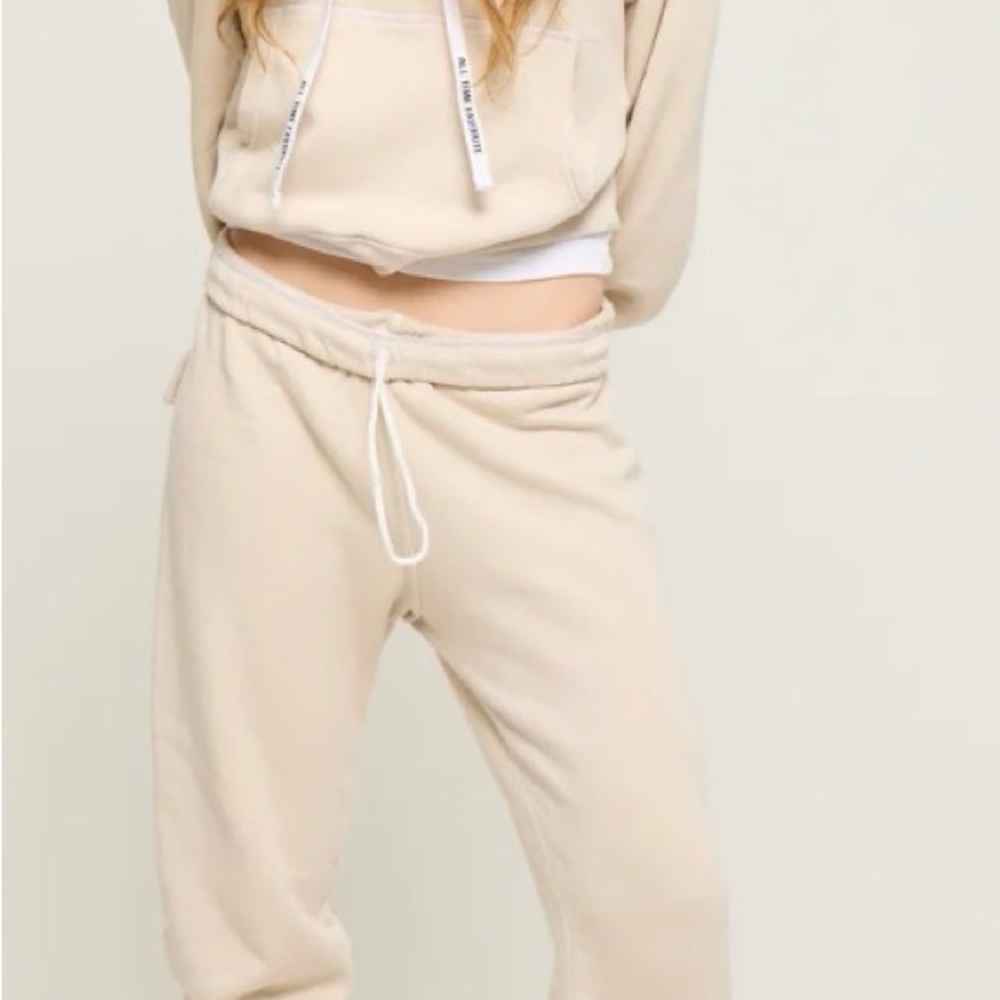 Cozy Beige Joggers for Women